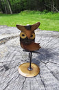 Adorable metal art sculptures, bolt art, metal art, hummingbird, owl, pig, penguin, pelican, metal statues, yard art, reclaimed metal