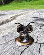 Adorable metal art sculptures, bolt art, metal art, hummingbird, owl, pig, penguin, pelican, metal statues, yard art, reclaimed metal